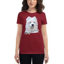 Load image into Gallery viewer, "Merry Cub-Mas" Women's Short Sleeve T-Shirt