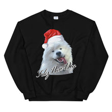 Load image into Gallery viewer, "Feliz Navi-Dog" Unisex Sweatshirt