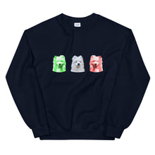 Load image into Gallery viewer, Cub Holiday Lights Trio Unisex Sweatshirt