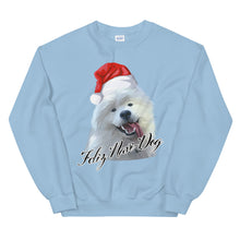 Load image into Gallery viewer, "Feliz Navi-Dog" Unisex Sweatshirt