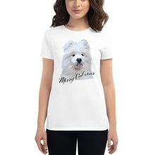 Load image into Gallery viewer, &quot;Merry Cub-Mas&quot; Women&#39;s Short Sleeve T-Shirt
