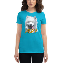 Load image into Gallery viewer, Cub &quot;2021 - New Year, Same Derp&quot; Women&#39;s Short Sleeve T-Shirt
