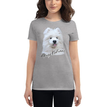 Load image into Gallery viewer, &quot;Merry Cub-Mas&quot; Women&#39;s Short Sleeve T-Shirt
